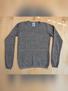 SNS Hearing Men's Crewneck Cotton Sweater Made In Europe